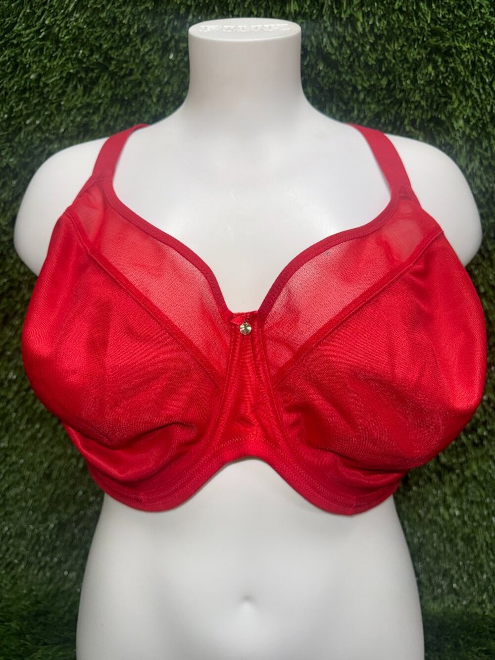 ELOMI SMOOTH BANDED UNDERWIRE BRA SZ (US) 48DD